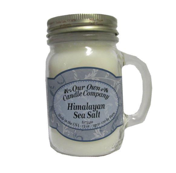 Mason Jar Candle | Himalayan Sea Salt Mason Jar Candle | Himalayan Sea Salt