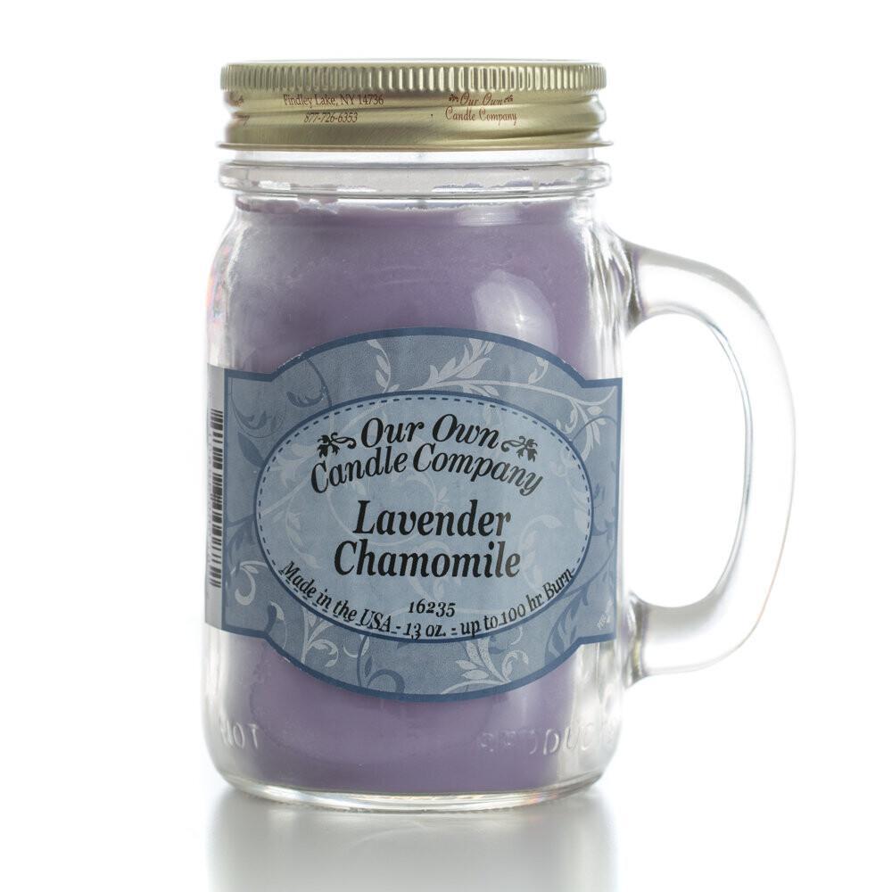 Mason Jar Candle | Lavender Chamomile Mason Jar Candle | Lavender Chamomile