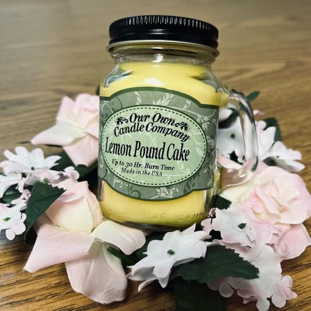 Mason Jar Candle | Lemon Pound Cake Mason Jar Candle | Lemon Pound Cake