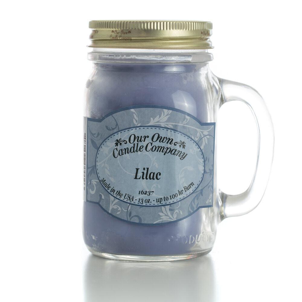 Mason Jar Candle | Lilac Mason Jar Candle | Lilac