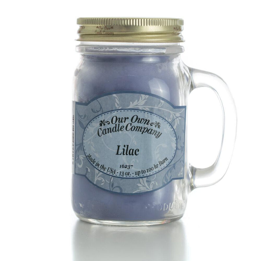 Mason Jar Candle | Lilac Mason Jar Candle | Lilac