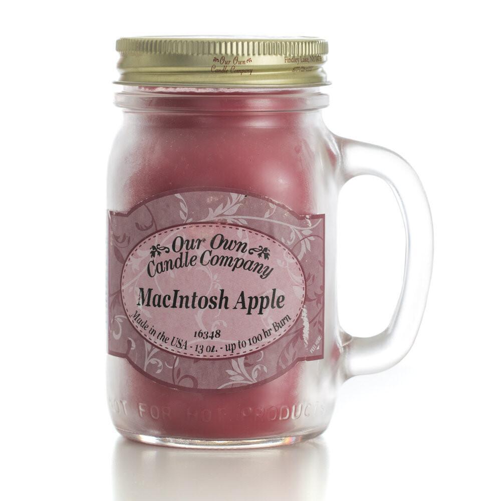 Mason Jar Candle | Macintosh Apple