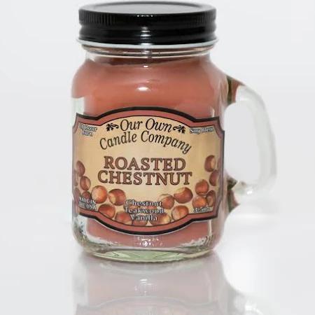 Mason Jar Candle | Roasted Chestnut Mason Jar Candle | Roasted Chestnut