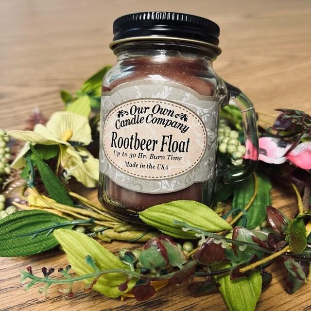Mason Jar Candle | Root Beer Float Mason Jar Candle | Root Beer Float