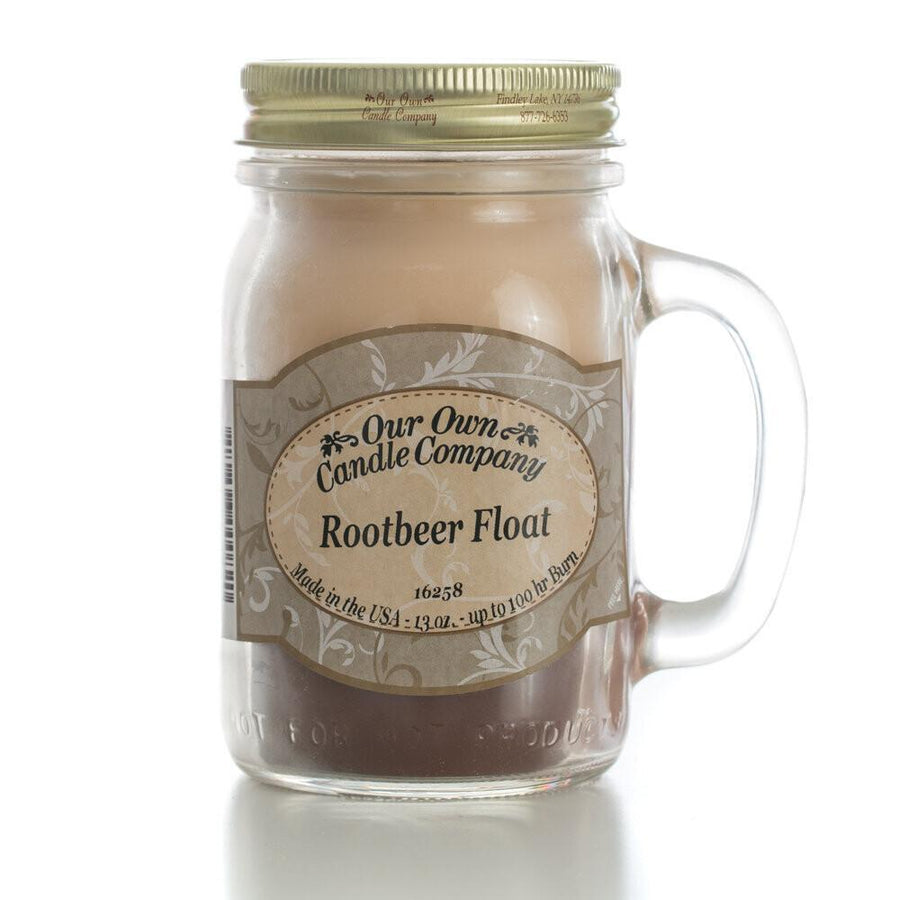Mason Jar Candle | Root Beer Float Mason Jar Candle | Root Beer Float