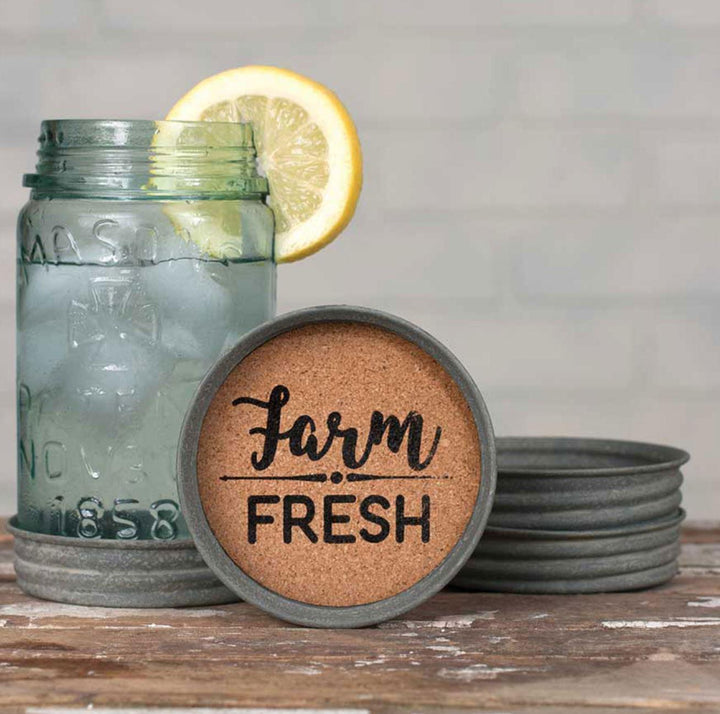 Mason Jar Lid Coaster