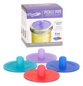 MasonTops Pickle Pipe Fermentation Airlocks for Mason Jars MasonTops Pickle Pipe Fermentation Airlocks for Mason Jars