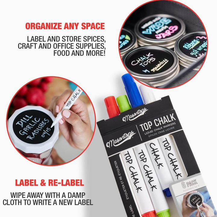 Masontops Top Chalk Liquid Chalk Markers