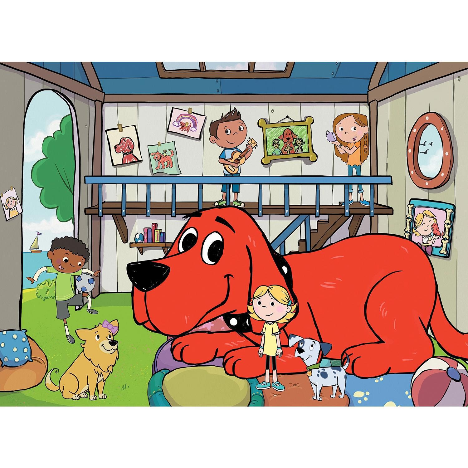 Masterpieces Puzzles Clifford - Doghouse 24 Piece Puzzle