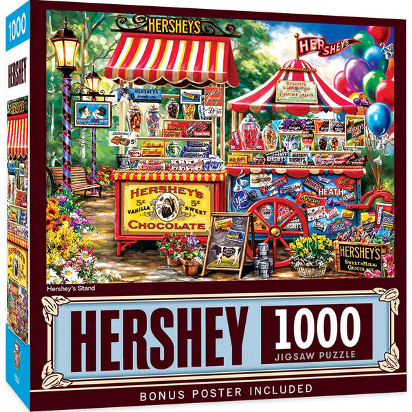 Masterpieces Puzzles Hershey's Stand - 1000 Piece Puzzle