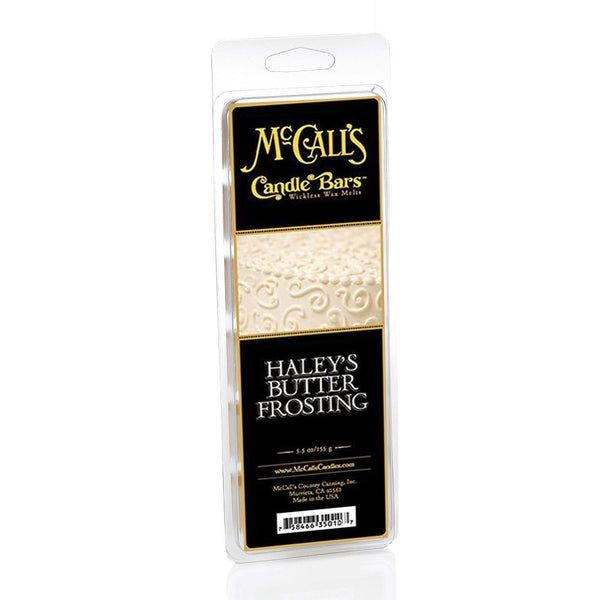 McCall's Candle Bar Wax Melt | Haley's Butter Frosting