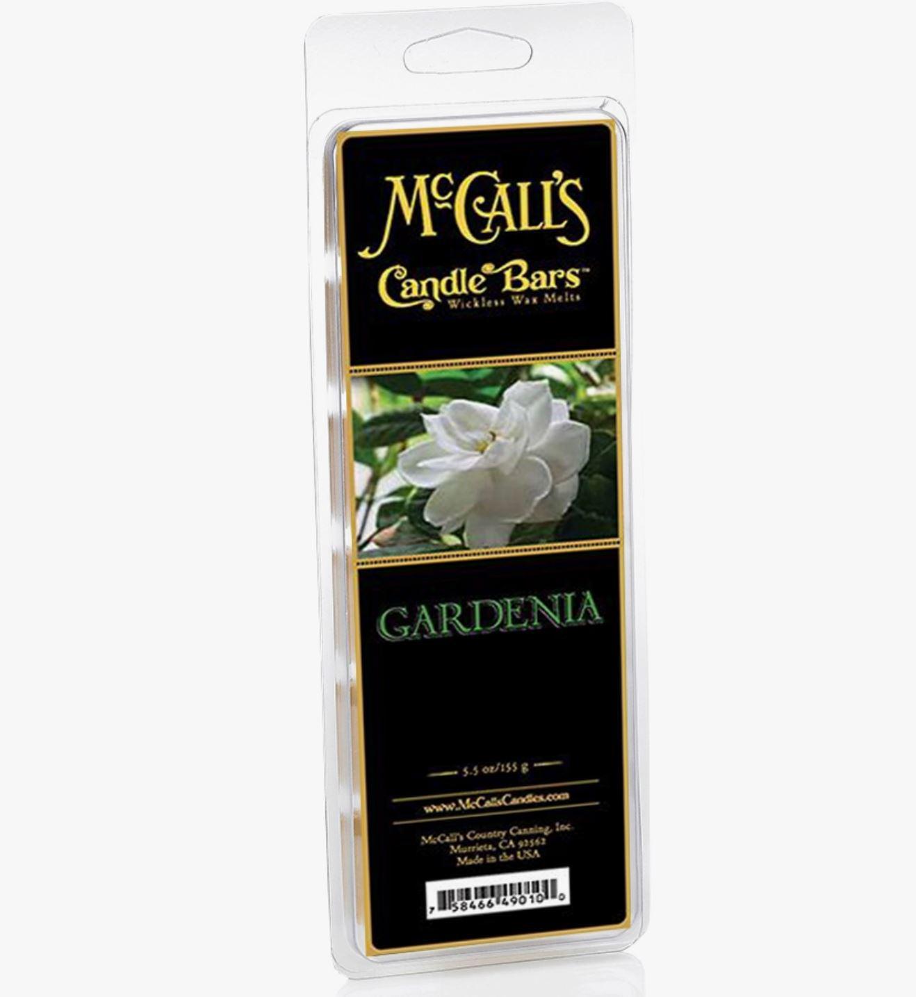 McCall's Candle Bars Wax Melts | Gardenia