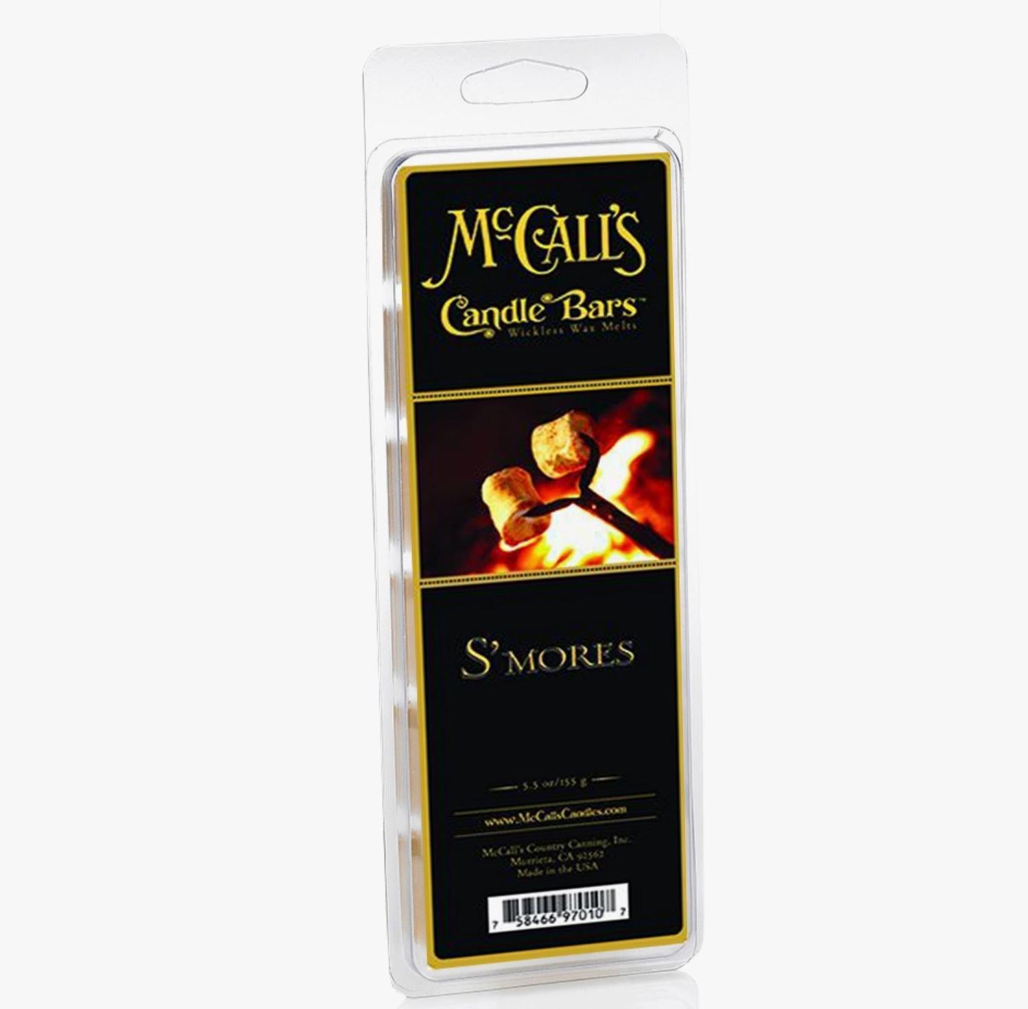 McCall's Candle Bars Wax Melts | Smores