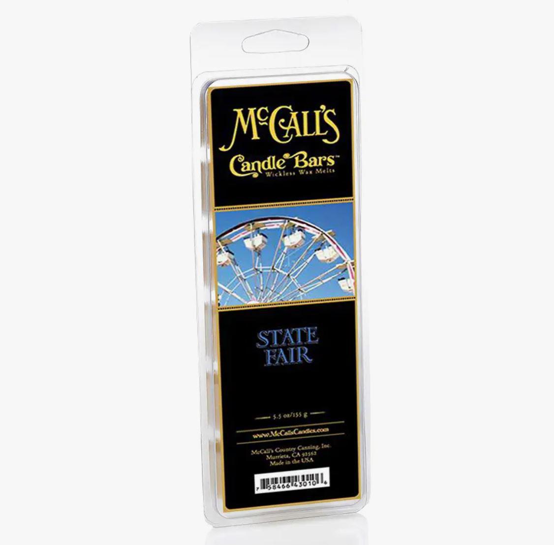 McCall's Candle Bars Wax Melts | State Fair