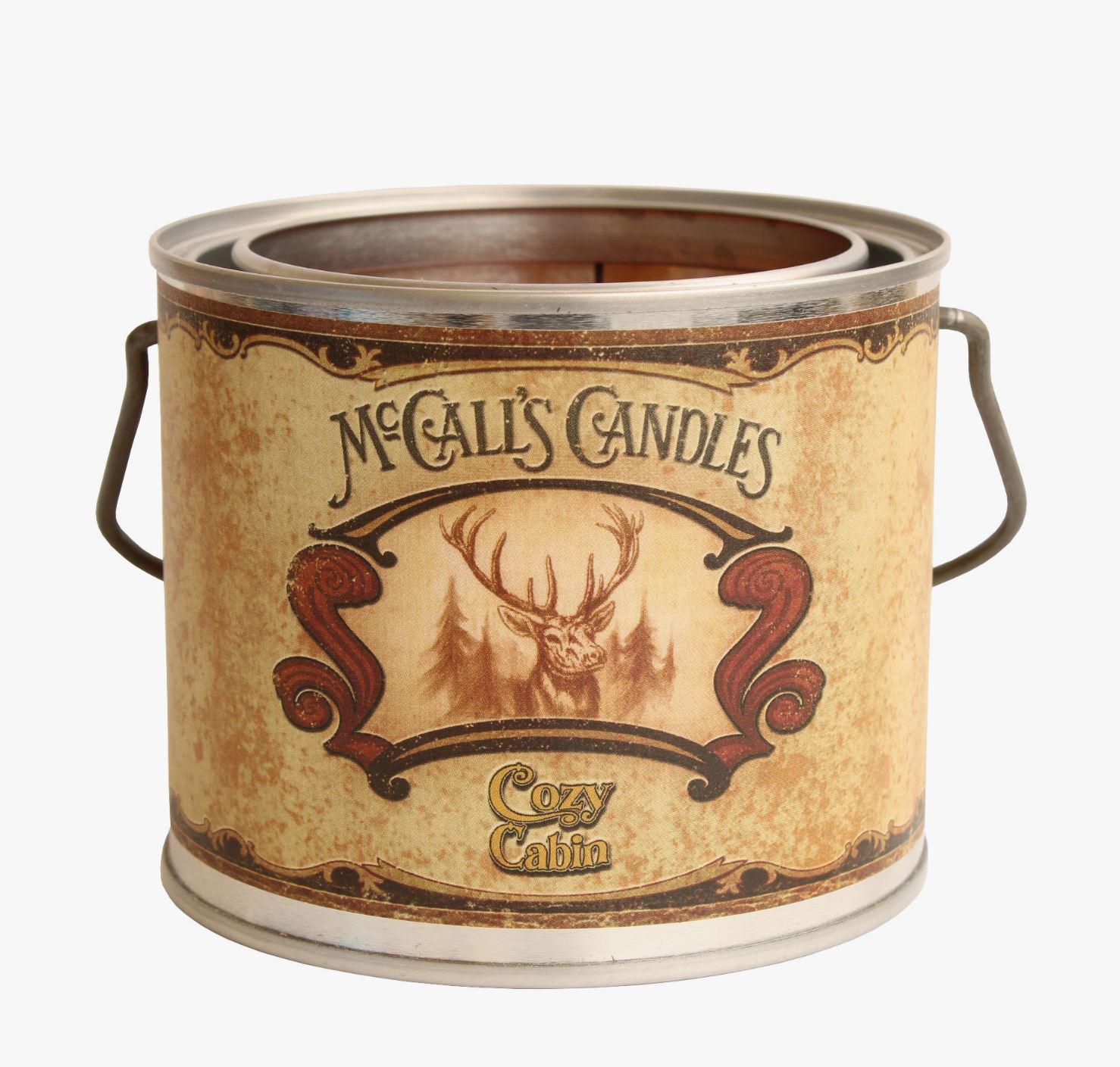 McCall's Candle Vintage Double Wick Candle | Cozy Cabin