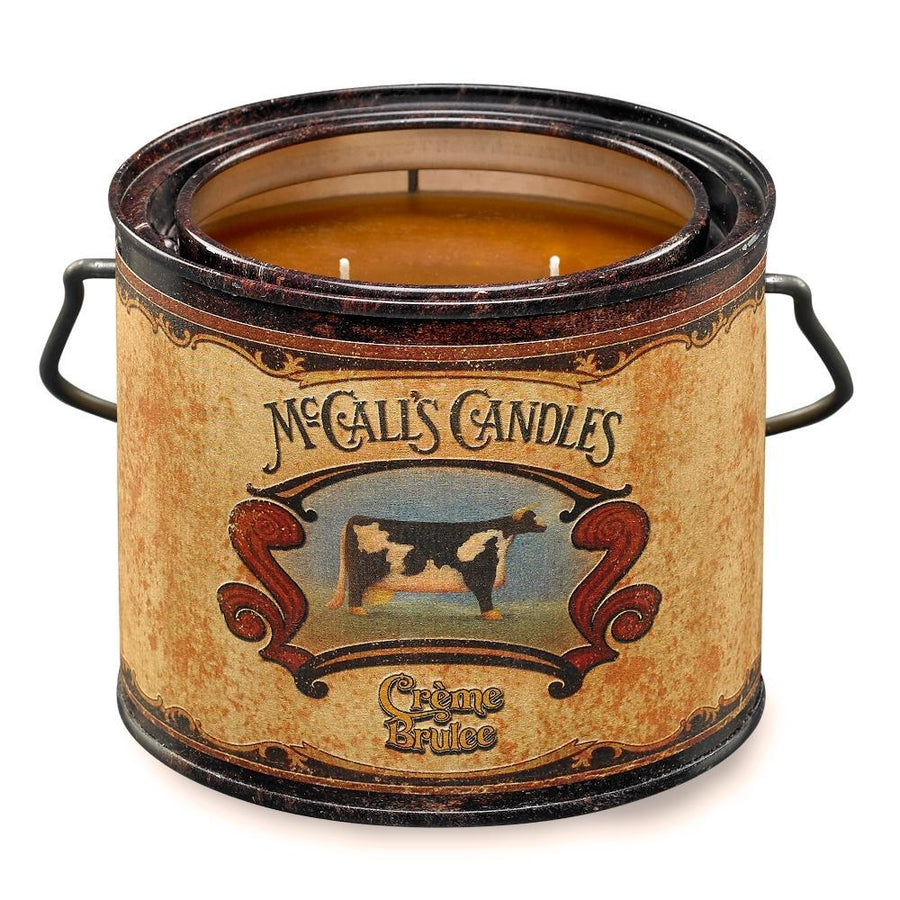 McCall's Candle Vintage Double Wick Candle | Creme Brulee McCall's Candle Vintage Double Wick Candle | Creme Brulee