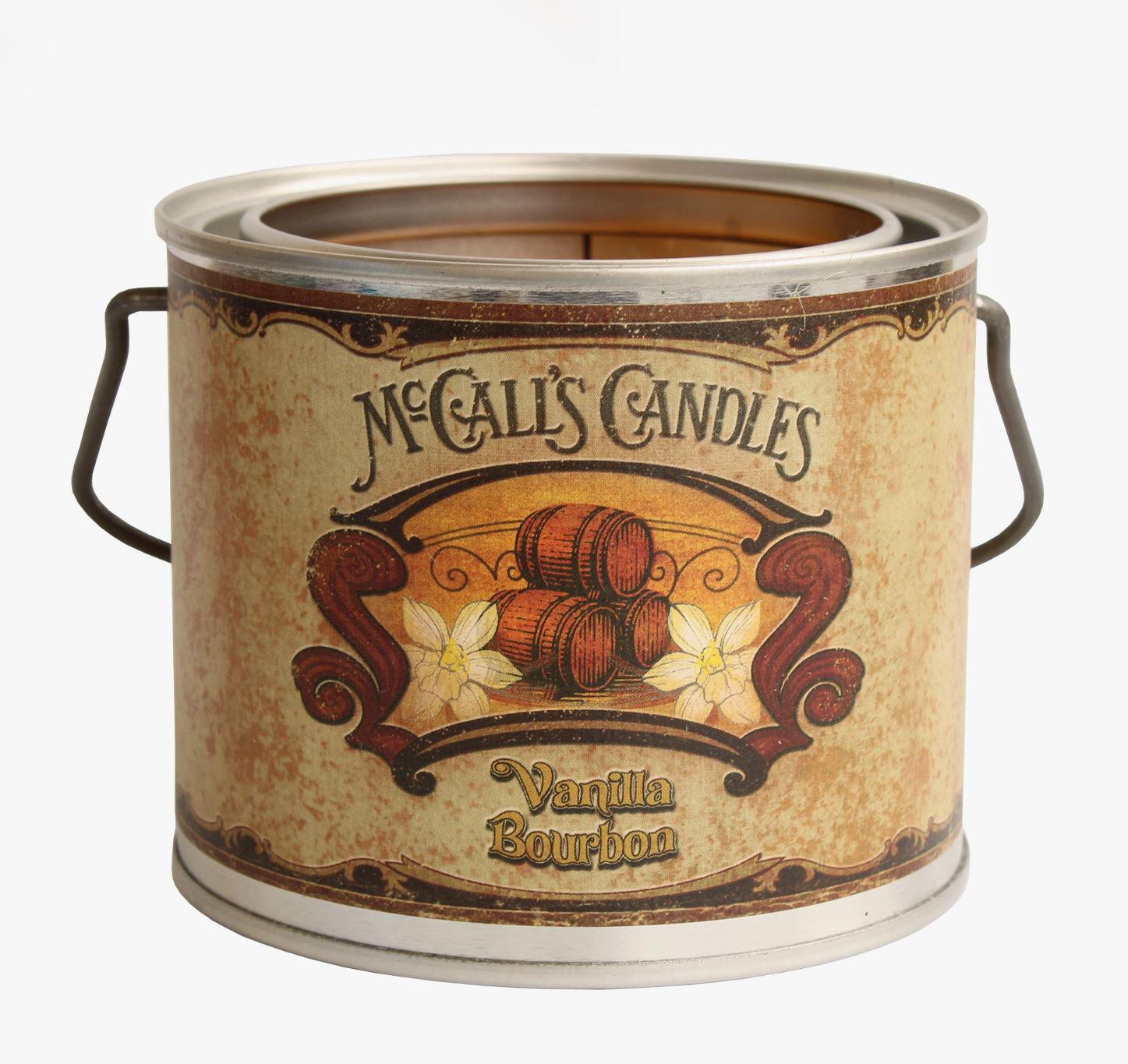 McCall's Candle Vintage Double Wick Candle | Vanilla Bourbon