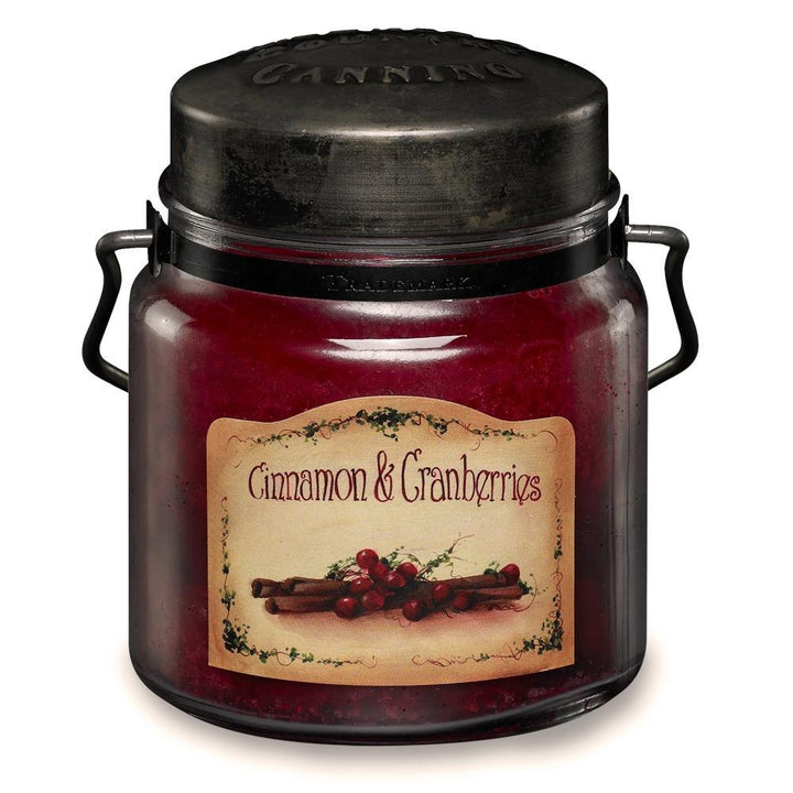McCall's Classic Jar Candle | Cinnamon & Cranberries McCall's Classic Jar Candle | Cinnamon & Cranberries