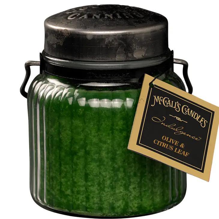 McCall's Indulgence Jar Candle | Olive & Citrus McCall's Indulgence Jar Candle | Olive & Citrus