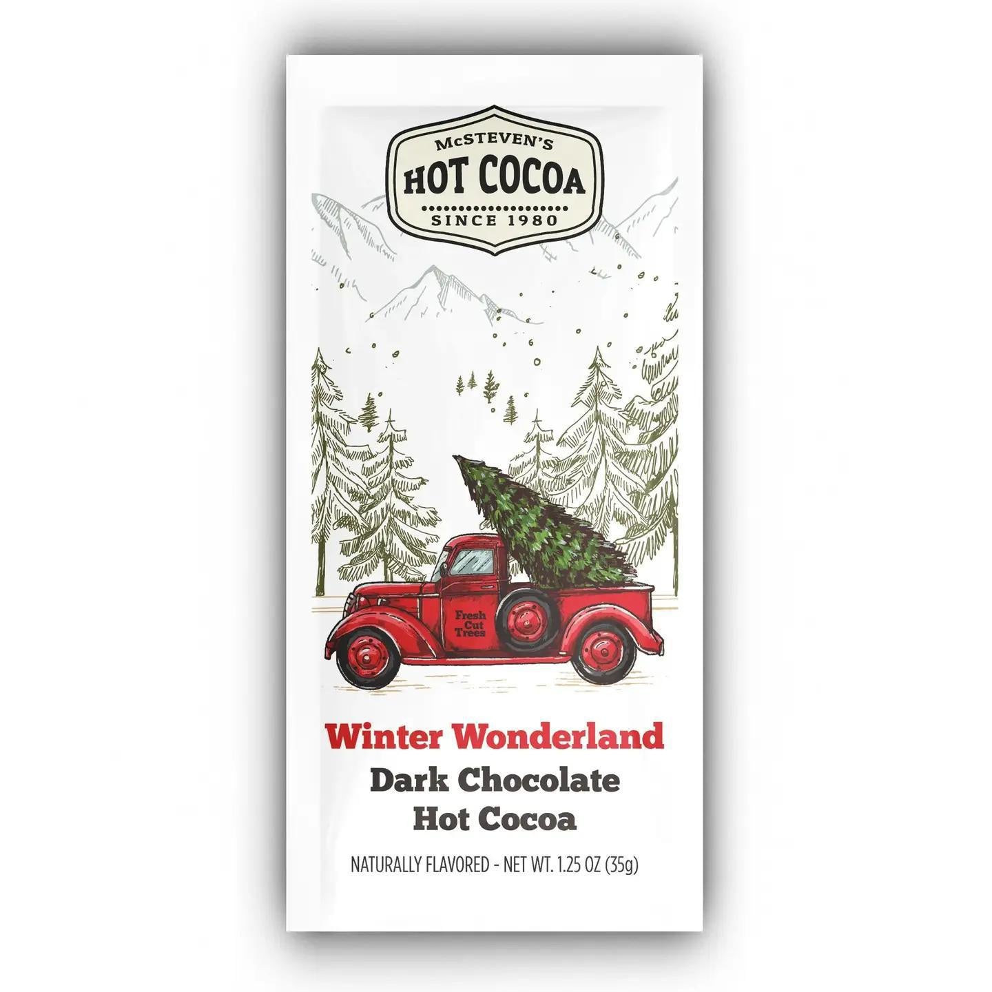 McSteven's Winter Wonderland Dark Chocolate Cocoa Packet McSteven's Winter Wonderland Dark Chocolate Cocoa Packet