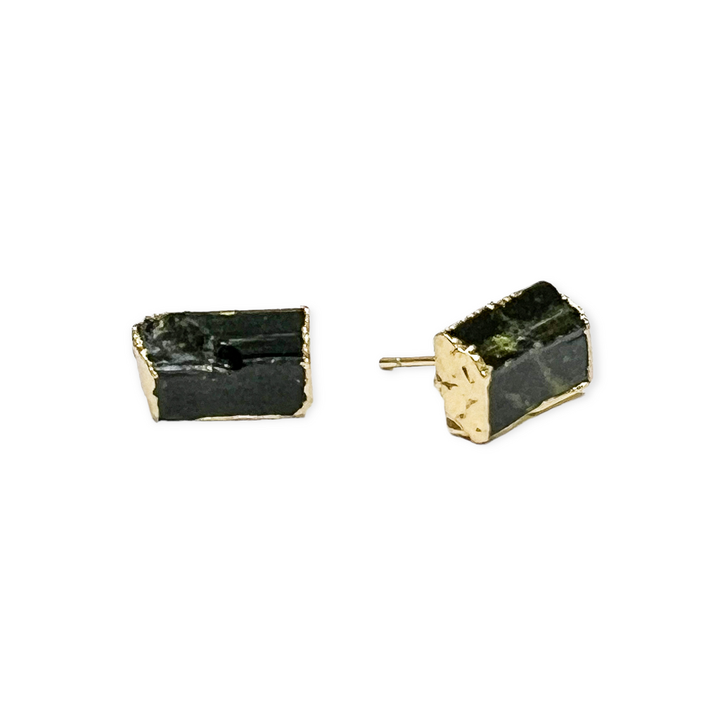 Meghan Bo Black Tourmaline Post Earrings