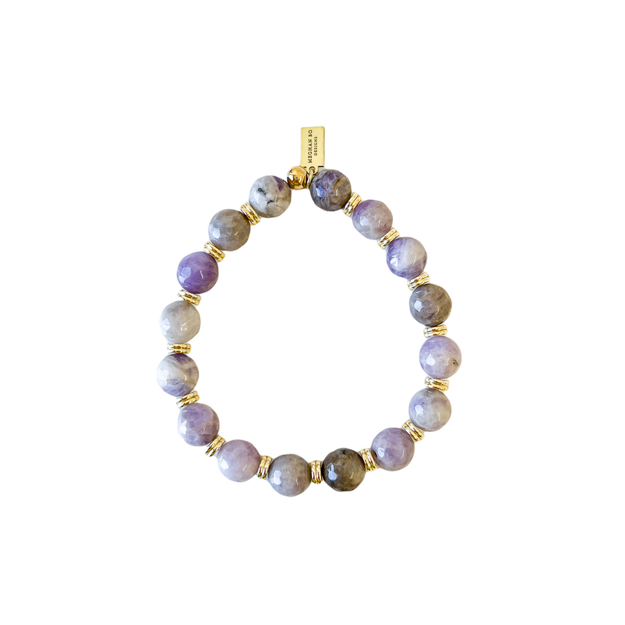 Meghan Bo Faceted Amethyst Bracelet