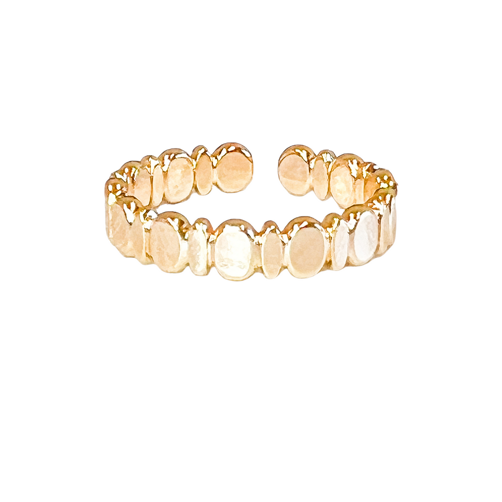 Meghan Bo Geometric Layering Ring