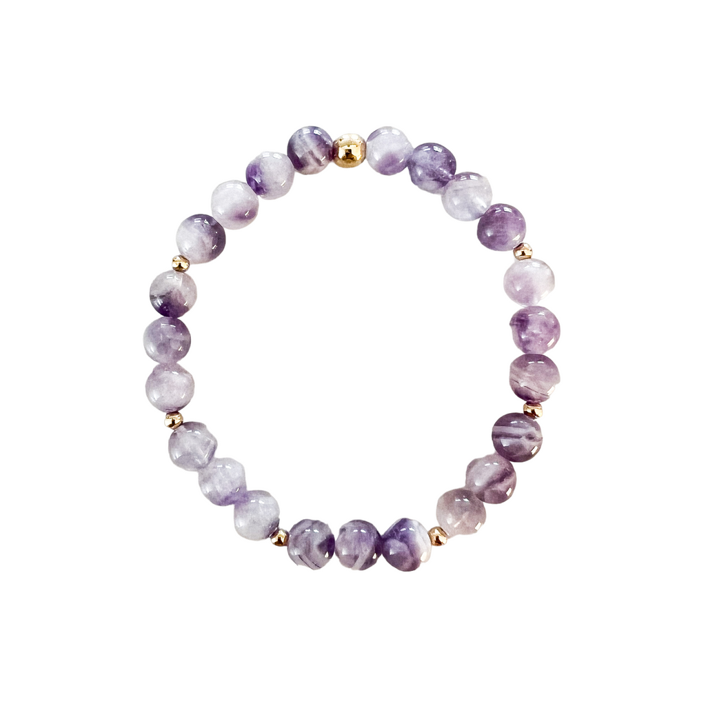 Meghan Bo Intention Bracelet Amethyst Healing