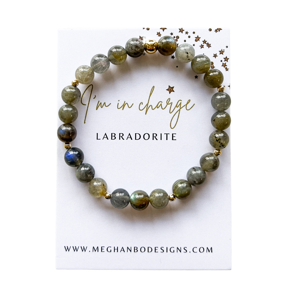 Meghan Bo Intention Bracelet Labradorite- Creativity