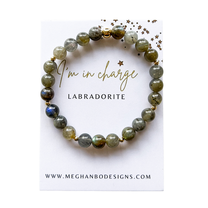 Meghan Bo Intention Bracelet Labradorite- Creativity