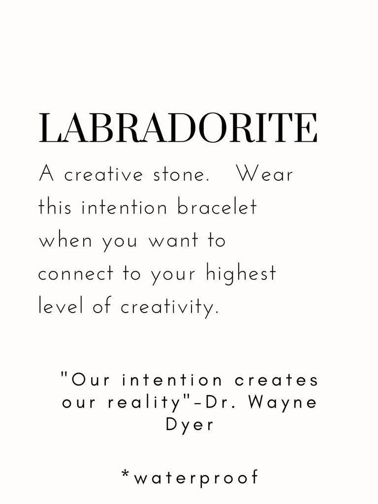 Meghan Bo Intention Bracelet Labradorite- Creativity