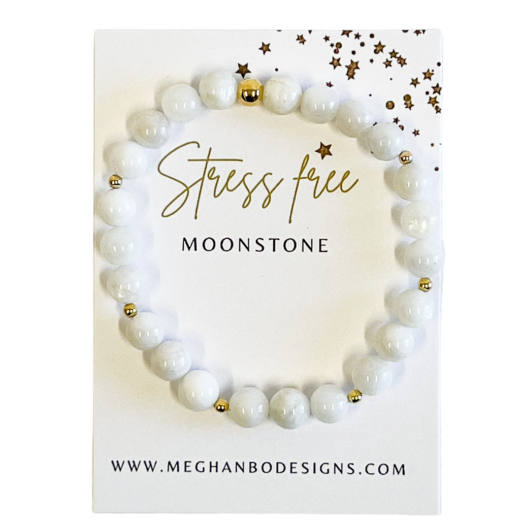 Meghan Bo Intention Bracelet Moonstone- Soothing