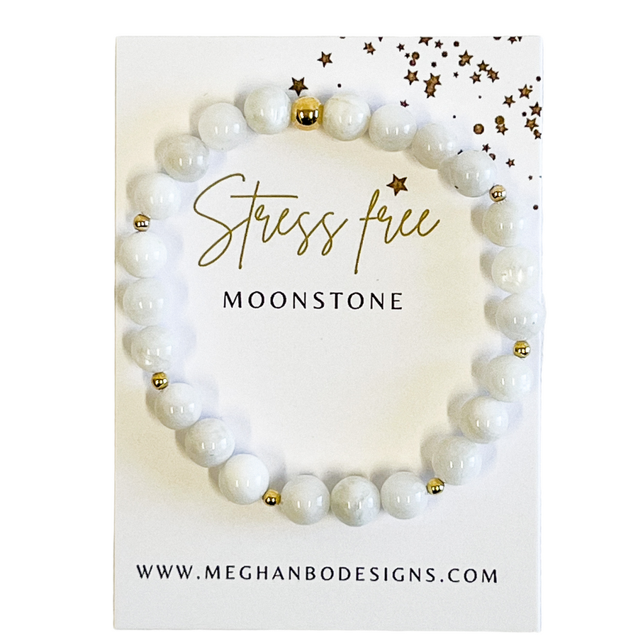 Meghan Bo Intention Bracelet Moonstone- Soothing