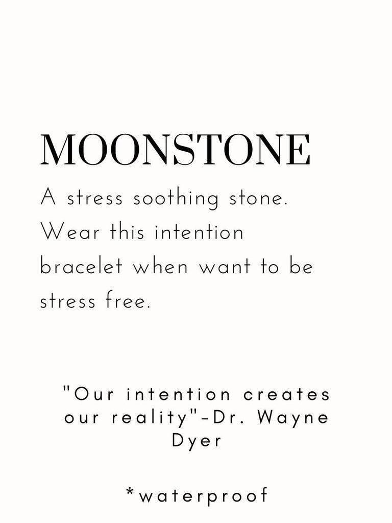 Meghan Bo Intention Bracelet Moonstone- Soothing