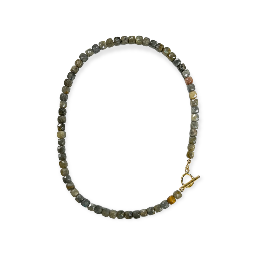 Meghan Bo Labradorite Toggle Necklace