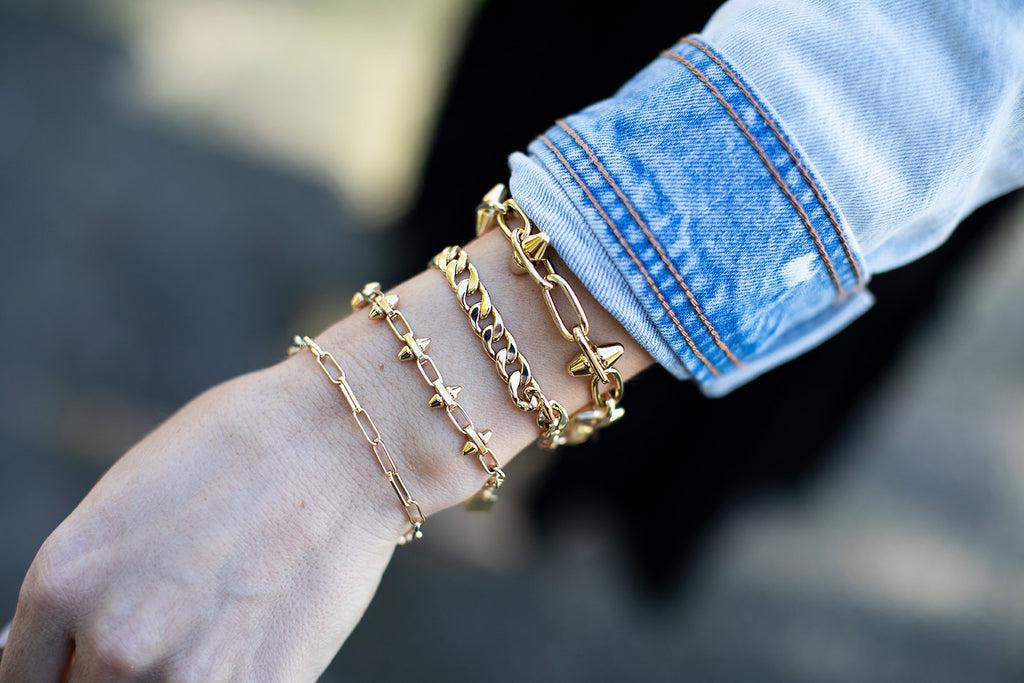 Meghan Bo Minx Chain Bracelet