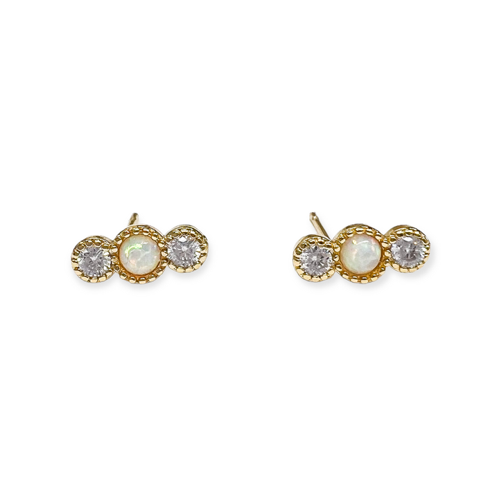Meghan Bo Opal Dot Earrings