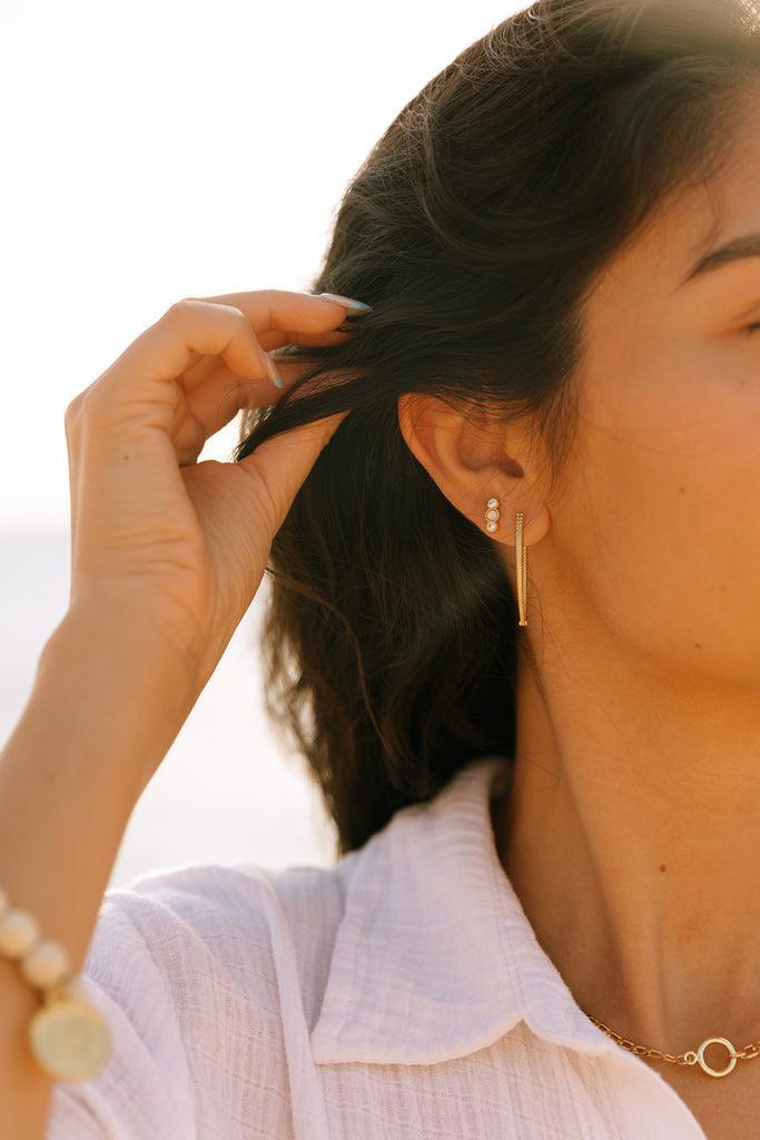 Meghan Bo Opal Dot Earrings
