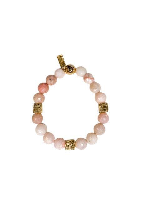 Meghan Bo Pink Opal Beaded Bracelet