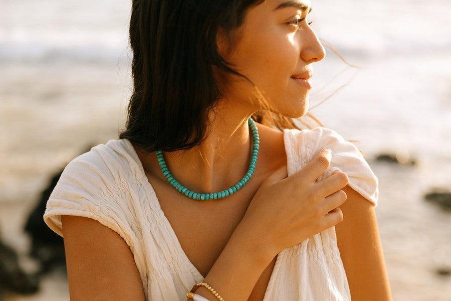 Meghan Bo Reese Turquoise Necklace