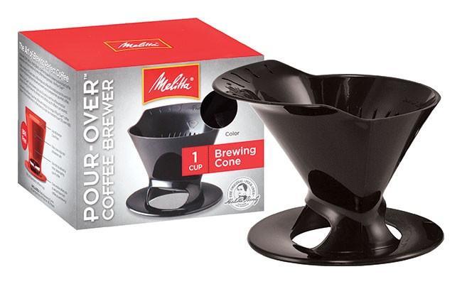 Melitta Pour-Over Coffee Brewing Cone Melitta Pour-Over Coffee Brewing Cone