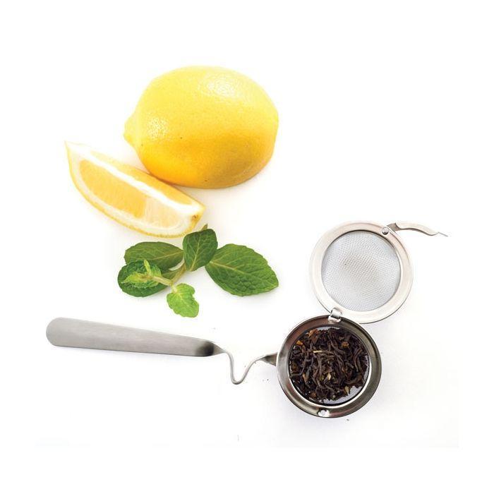 Mesh Tea Infuser Ball with Cup Rest Handle Mesh Tea Infuser Ball with Cup Rest Handle