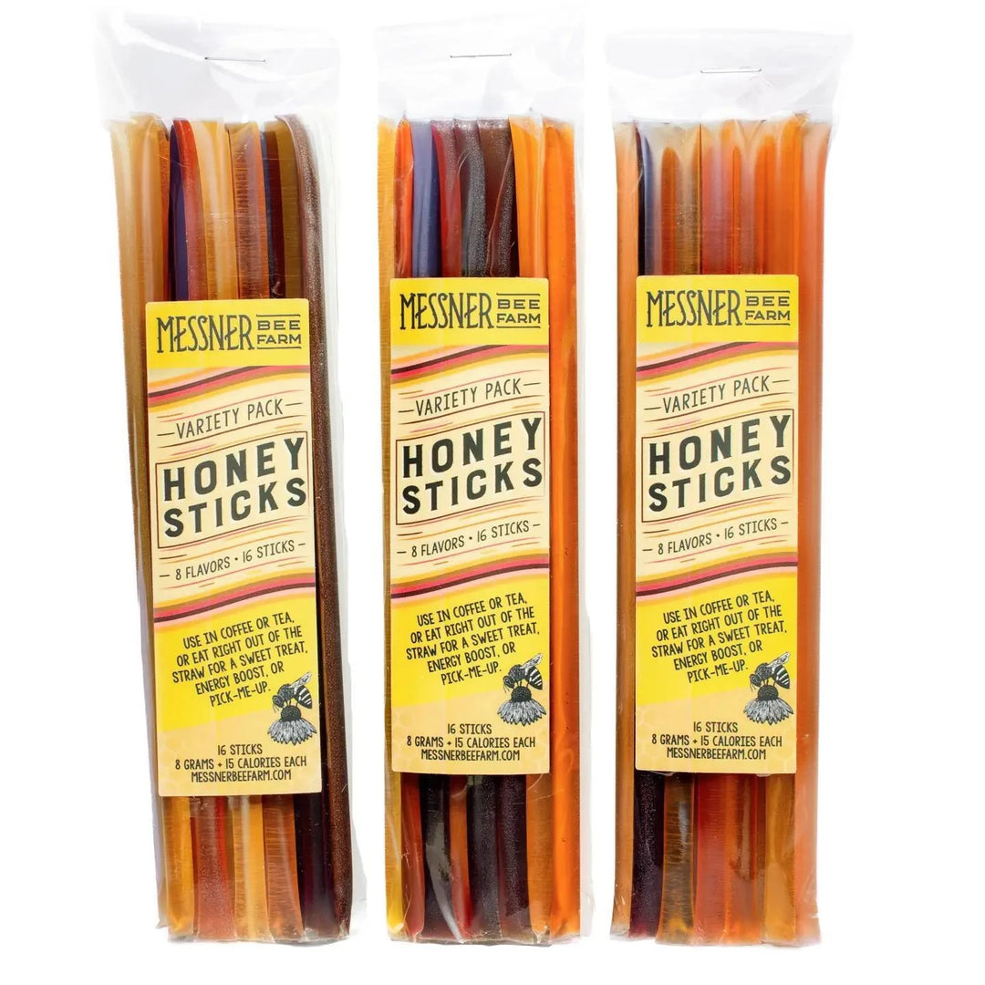 Messner Bee Farm Honey Sticks 16 pack Messner Bee Farm Honey Sticks 16 pack