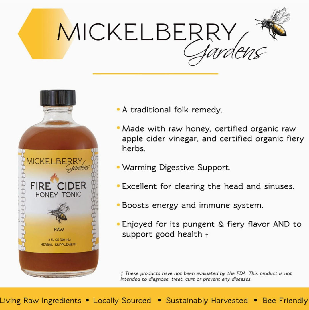 Mickelberry Gardens Fire Cider Honey Tonic