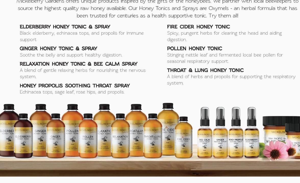 Mickelberry Gardens Herbal Honey Spray