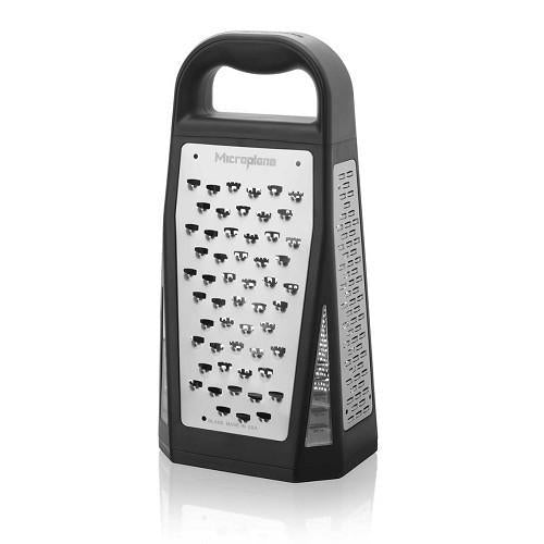 Microplane Elite Box Grater 5 blade with Measuring Cup