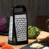 Microplane Elite Box Grater 5 blade with Measuring Cup