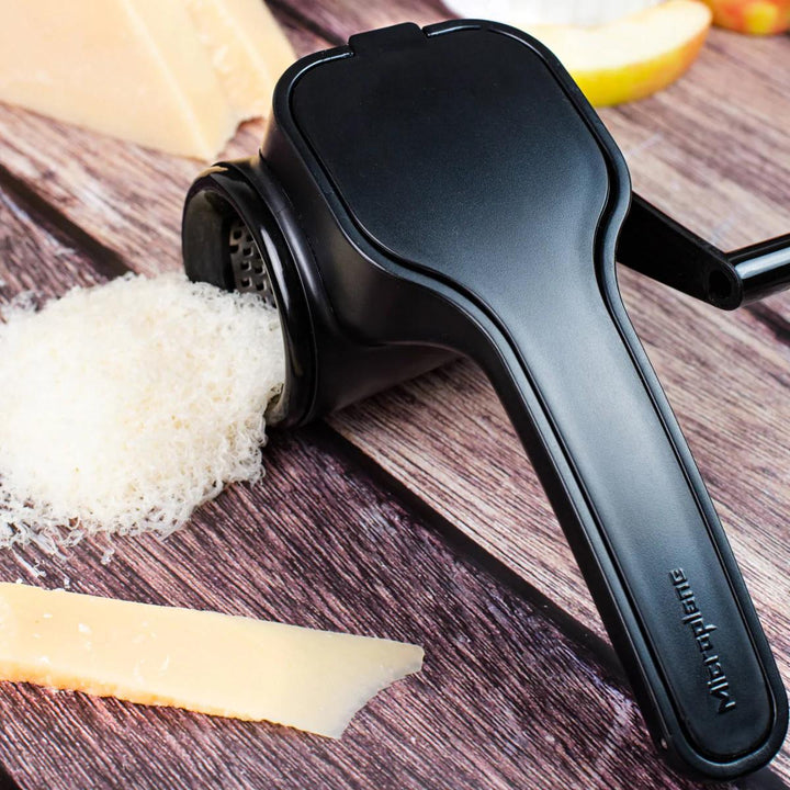 Microplane Professional Handheld Rotary Cheese Grater Microplane Professional Handheld Rotary Cheese Grater