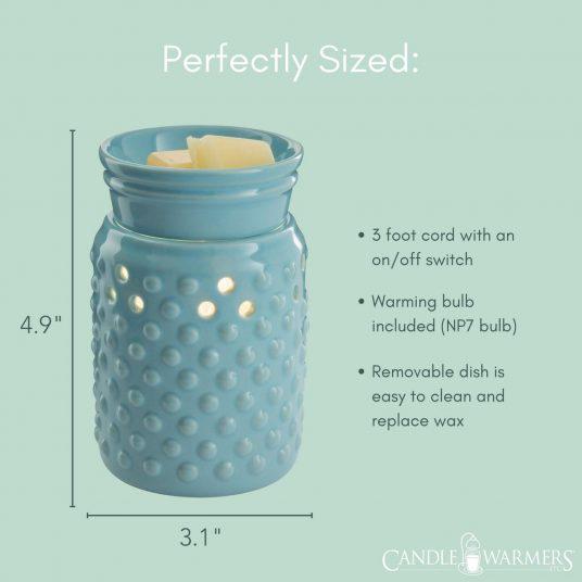 Midsize Illumination Fragrance Warmer | Hobnail Midsize Illumination Fragrance Warmer | Hobnail