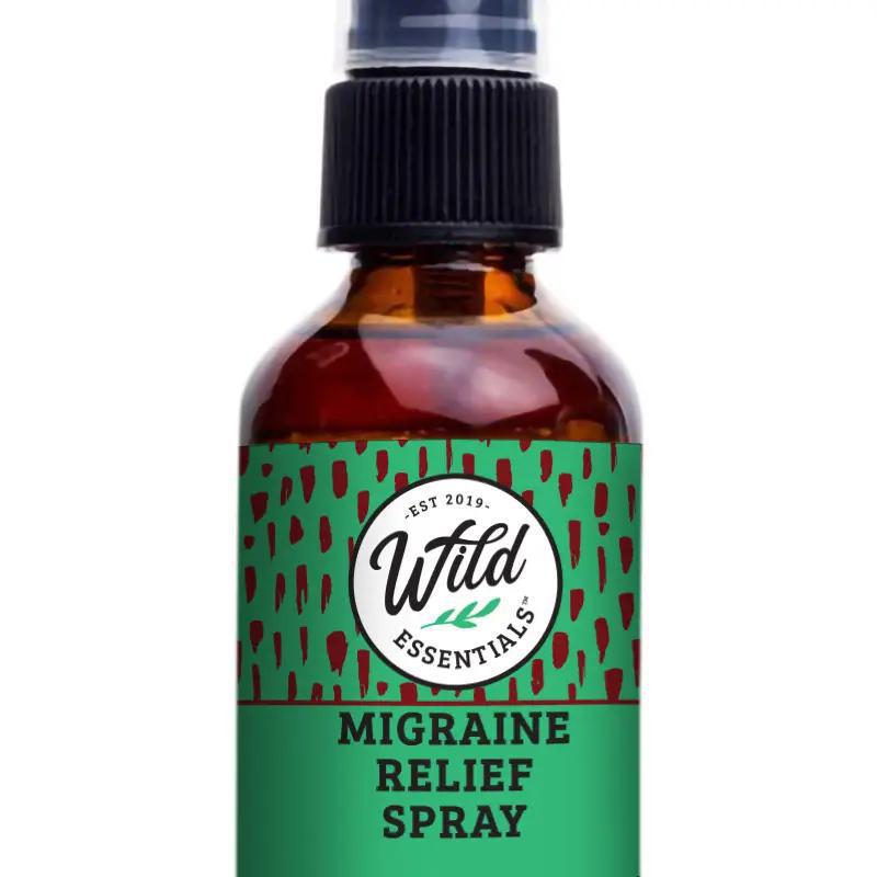 Wild Essentials Essential Oil Spray 2 oz. Migraine Relief Wild Essentials Essential Oil Spray 2 oz.